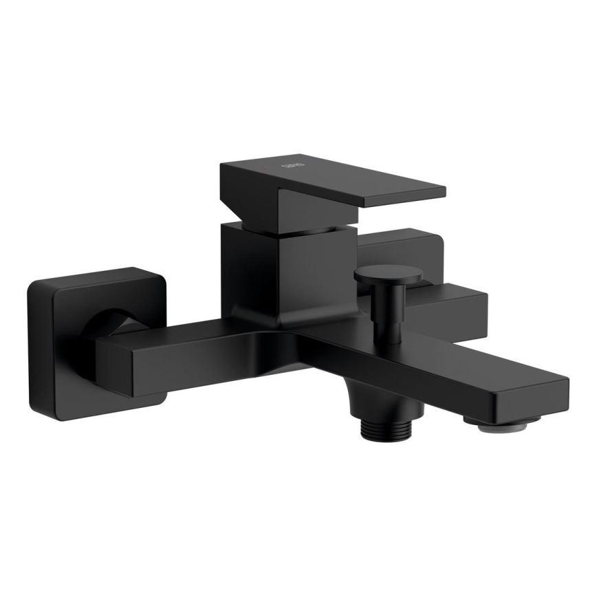 Sapho - Rubinetto vasca da bagno CUBEMIX opaco nero