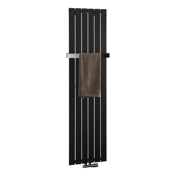 Sapho - Scaldasalviette COLONNA 180x45 cm nero