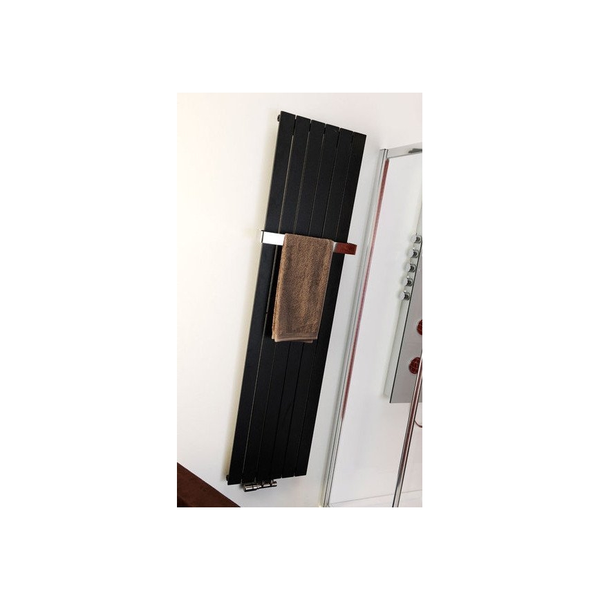 Sapho - Scaldasalviette COLONNA 180x45 cm nero