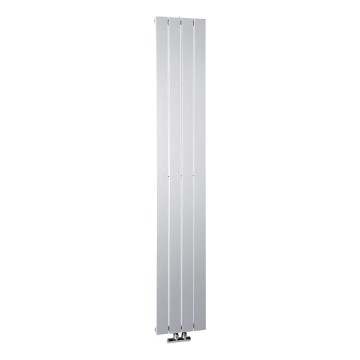 Sapho - Scaldasalviette COLONNA 614W/230V 29x180 cm argento