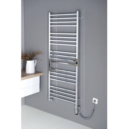 Sapho - Scaldasalviette da bagno METRO 497W/230V 60x153 cm cromo lucido