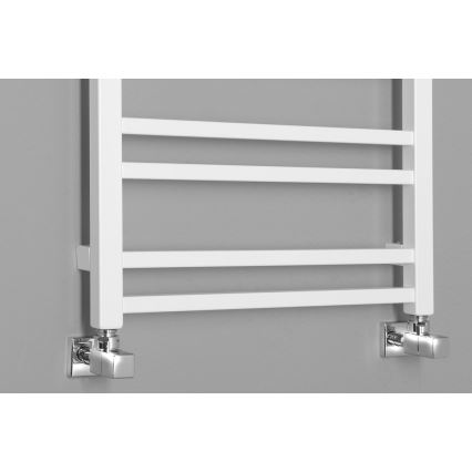 Sapho - Scaldasalviette da bagno METRO DOS 110x50 cm bianco opaco