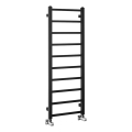 Sapho - Scaldasalviette da bagno METRO DOS 114x40 cm nero opaco