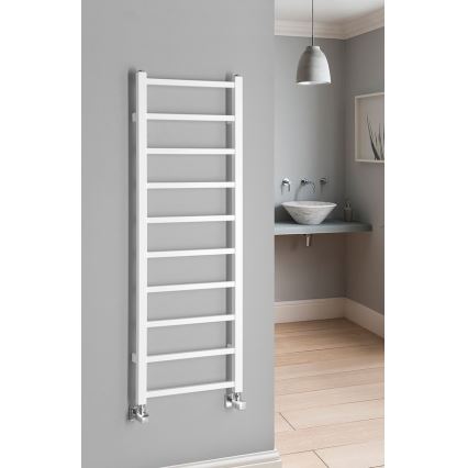 Sapho - Scaldasalviette da bagno METRO LIGHT 114x40 cm bianco
