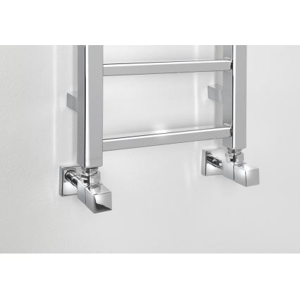 Sapho - Scaldasalviette da bagno METRO LIGHT 211W/230V 30x114 cm cromo lucido