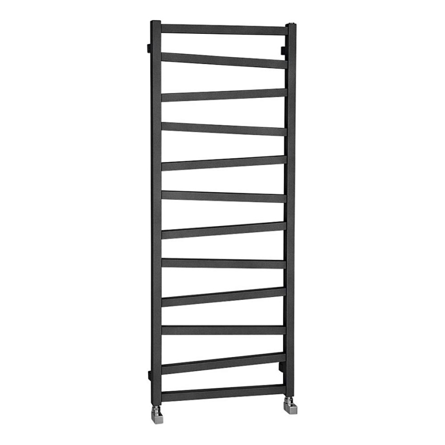 Sapho - Scaldasalviette da bagno ZIG 490W/230V 50x133 cm antracite