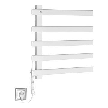 Sapho - Scaldasalviette elettrico ELCOR 63W 52x48 cm bianco opaco