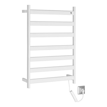 Sapho - Scaldasalviette elettrico ELIAS 105W 73x49 cm bianco opaco