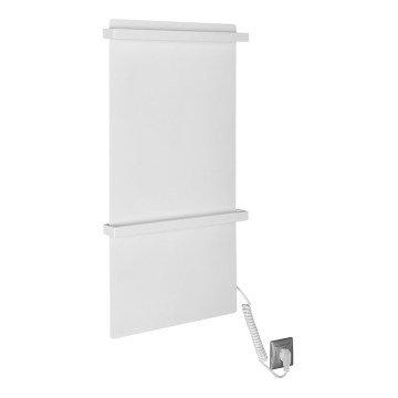 Sapho - Scaldasalviette elettrico ELMIS 120W 80x40 cm bianco opaco