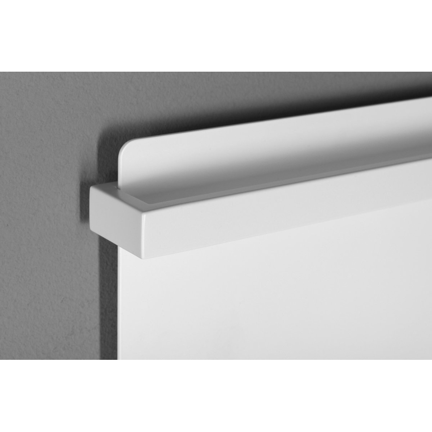 Sapho - Scaldasalviette elettrico ELMIS 120W 80x40 cm bianco opaco