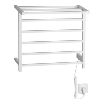 Sapho - Scaldasalviette elettrico ELZOR 60W 47x50 cm bianco opaco
