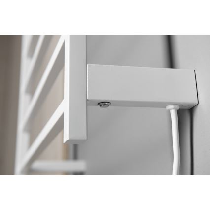 Sapho - Scaldasalviette elettrico ELZOR 60W 47x50 cm bianco opaco