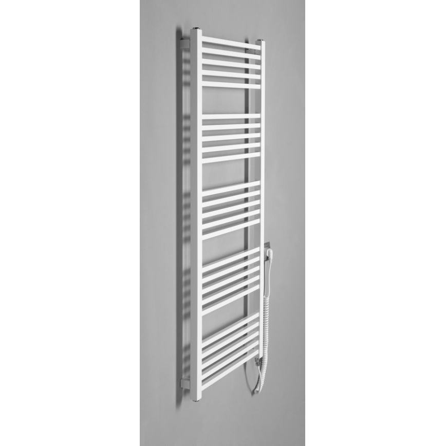 Sapho - Scaldasalviette elettrico METRO-E 500W 134x50 cm bianco