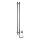 Sapho - Scaldasalviette elettrico PAPINADO 40W 120x11 cm cromo lucido