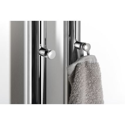 Sapho - Scaldasalviette elettrico PAPINADO 40W 120x11 cm cromo lucido