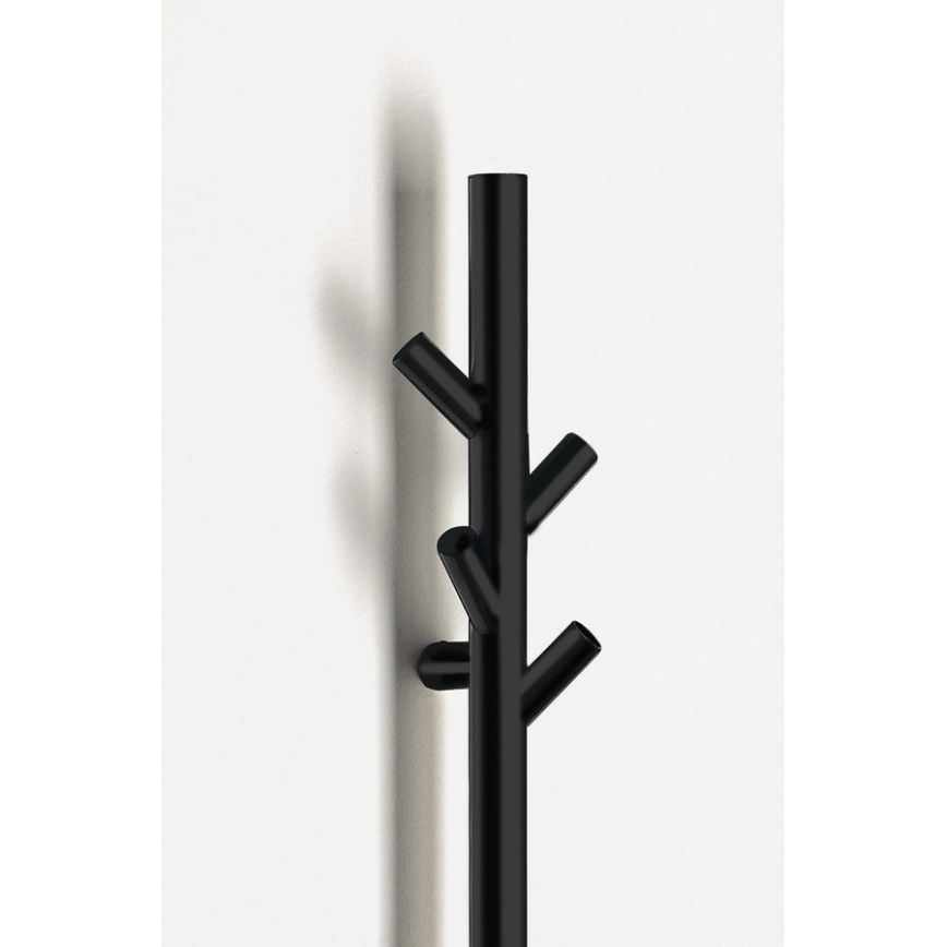Sapho - Scaldasalviette elettrico PASADOR 30 W 150x15 cm nero opaco