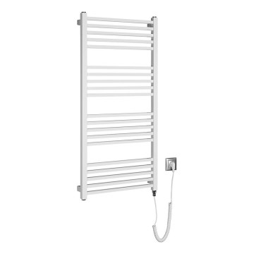 Sapho - Scaldasalviette elettrico per asciugamani METRO-E 400W 106x50 cm bianco