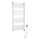 Sapho - Scaldasalviette elettrico per asciugamani METRO-E 400W 106x50 cm bianco