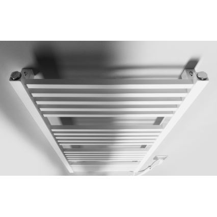 Sapho - Scaldasalviette elettrico per asciugamani METRO-E 400W 106x50 cm bianco