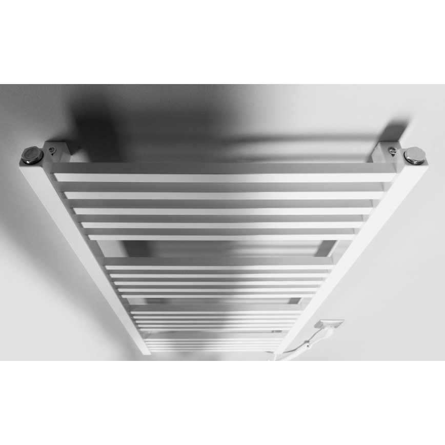 Sapho - Scaldasalviette elettrico per asciugamani METRO-E 400W 106x50 cm bianco