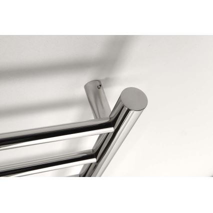 Sapho - Scaldasalviette elettrico REDONDO 130W 116x63 cm cromo lucido