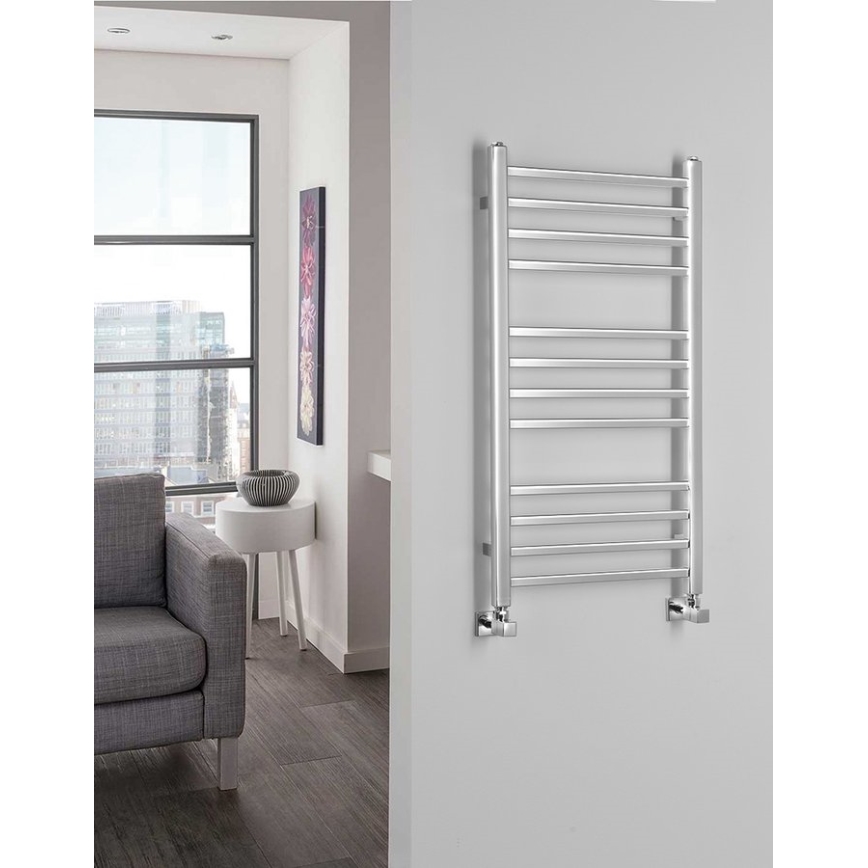 Sapho - Scaldasalviette METRO 89x45 cm cromato lucido