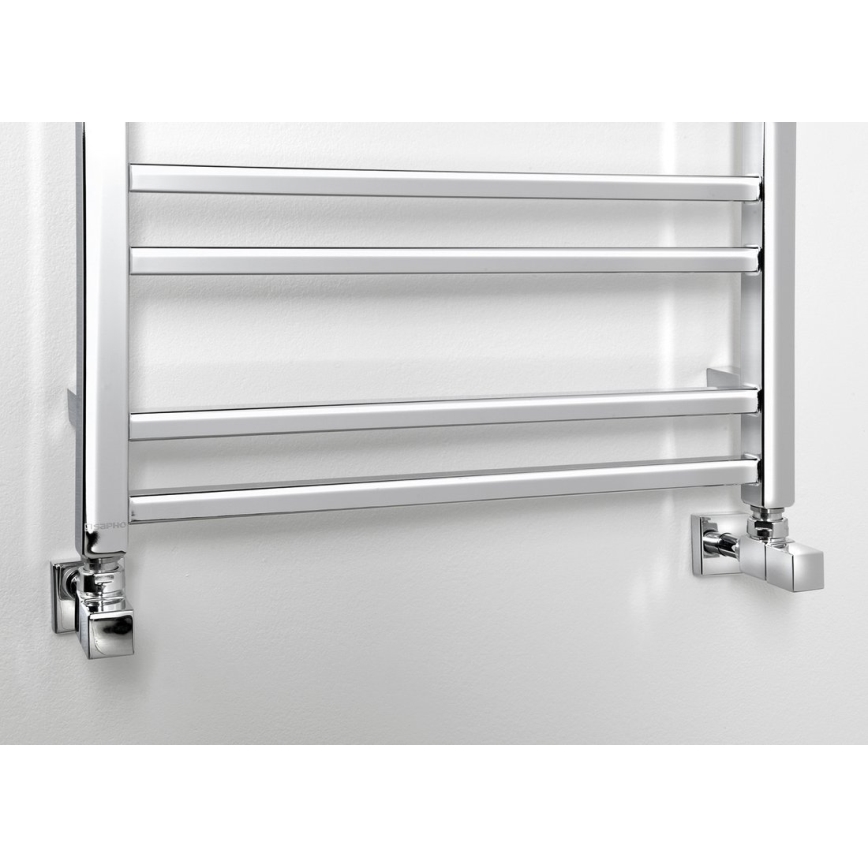 Sapho - Scaldasalviette METRO DOS 143x55 cm cromo lucido
