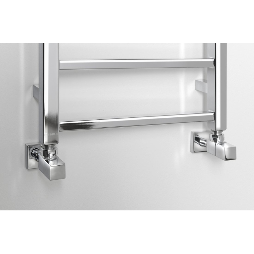 Sapho - Scaldasalviette METRO LIGHT 150x40 cm cromo lucido