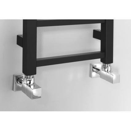 Sapho - Scaldasalviette METRO LIGHT 211W 30x114 cm nero opaco