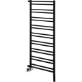Sapho - Scaldasalviette METRO SPACE 525W 55x143 cm nero opaco