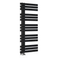 Sapho - Scaldasalviette SILVANA 124x50 cm nero opaco