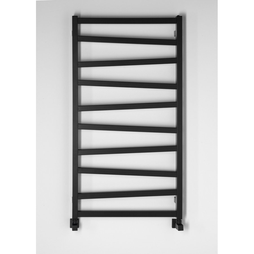 Sapho - Scaldasalviette ZIG 497W 60x109 cm nero