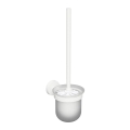 Sapho - Scopino WC a parete X-ROUND vetro satinato/bianco