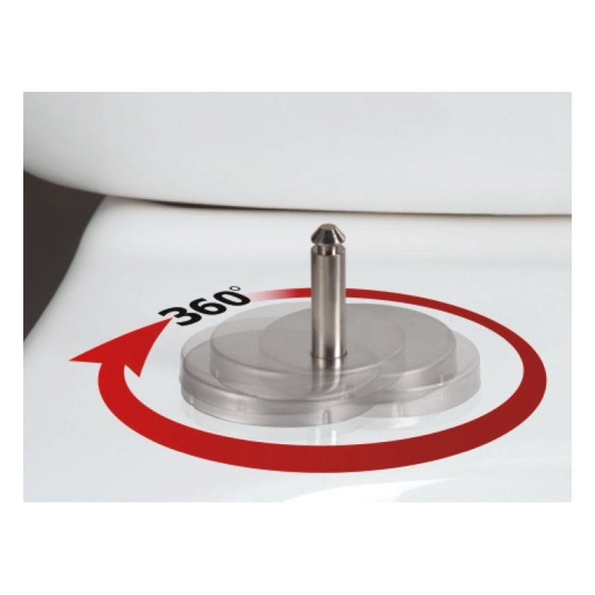 Sapho - Sedile del water LISA SoftClose bianco
