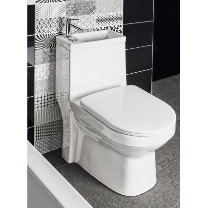 Sapho - Sedile WC HYGIE SoftClose bianco