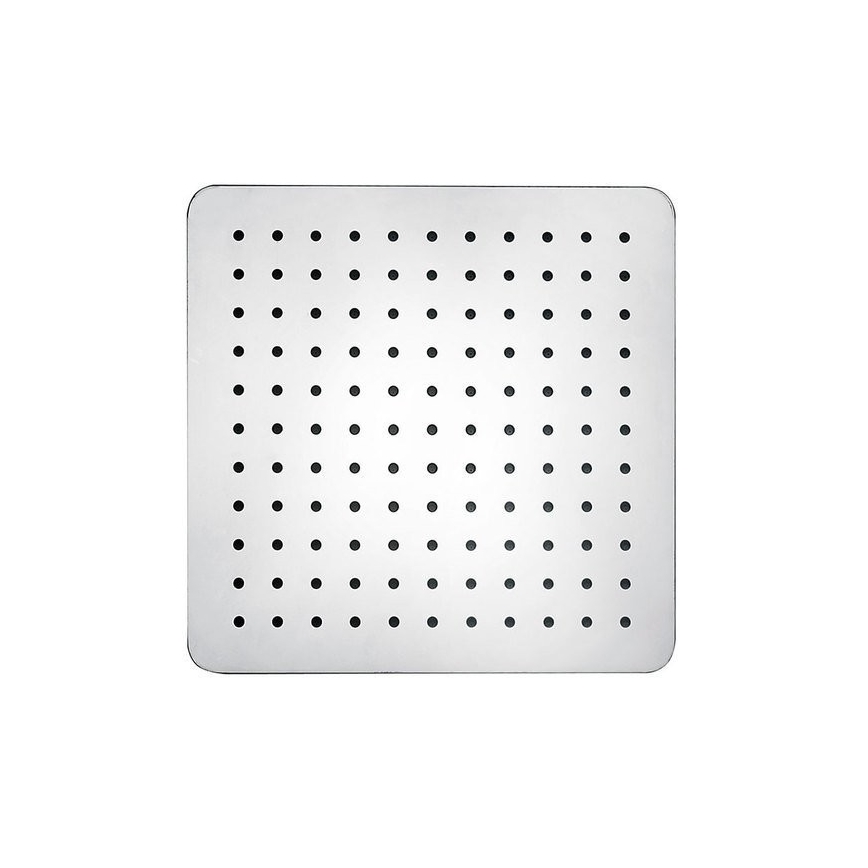 Sapho - Soffione doccia SLIM 25x25 cm lucido acciaio inossidabile