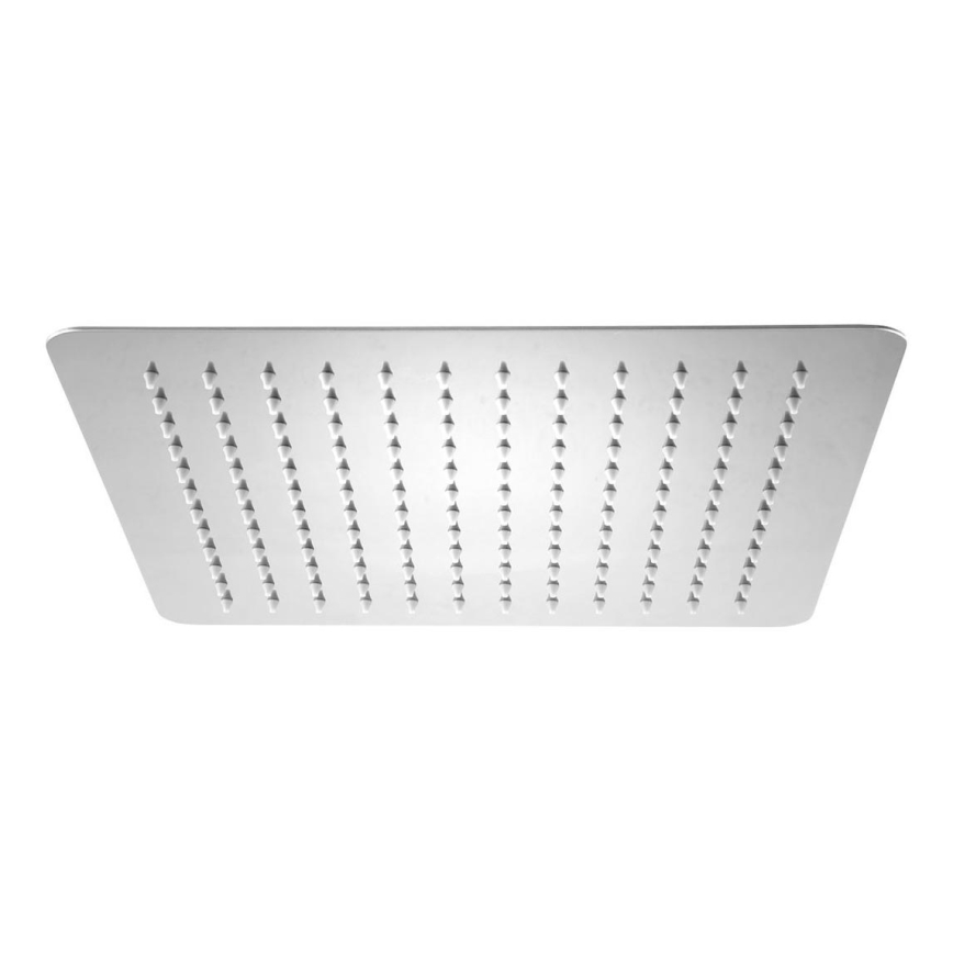 Sapho - Soffione doccia SLIM 30x30 cm lucido acciaio inossidabile