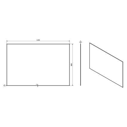 Sapho - Specchio ACCORD 120x80 cm