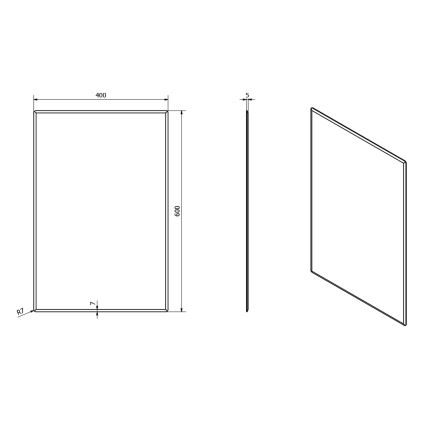 Sapho - Specchio ACCORD 40x60 cm