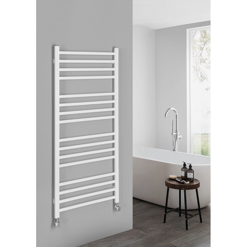 Sapho - Termoarredo per bagno METRO 386W 50x120 cm bianco