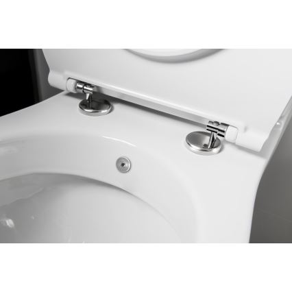Sapho - WC combinato con doccetta bidet, scarico posteriore, ceramica/bianco
