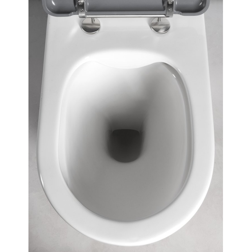 Sapho - WC combinato senza barriere bianco