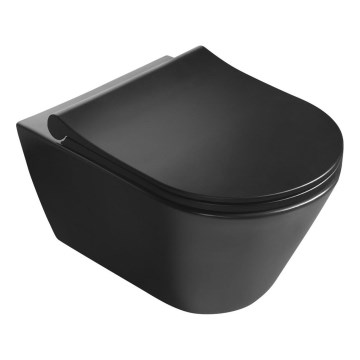 Sapho - WC sospeso AVVA ceramica/nero