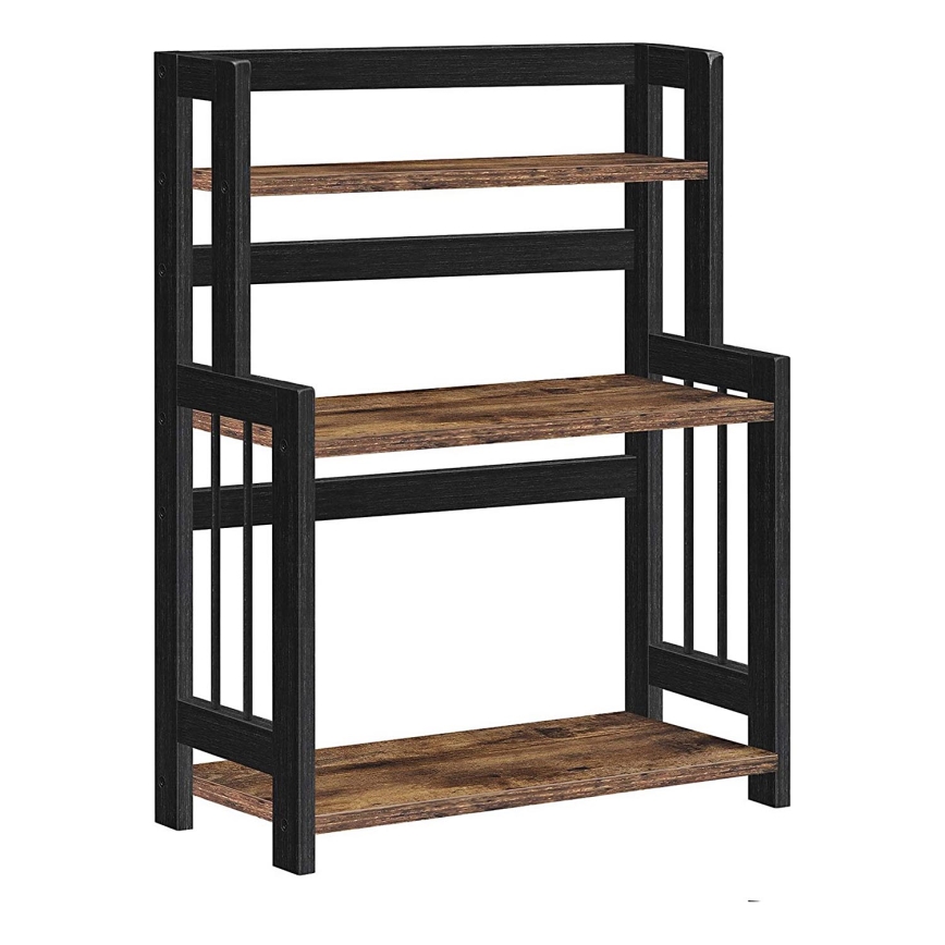 Scaffale a ripiani per cucina MARGE, nero
