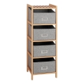 Scaffale con contenitori REG 83x28 cm beige