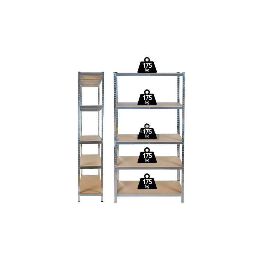 Scaffale da magazzino 180x90x40 cm