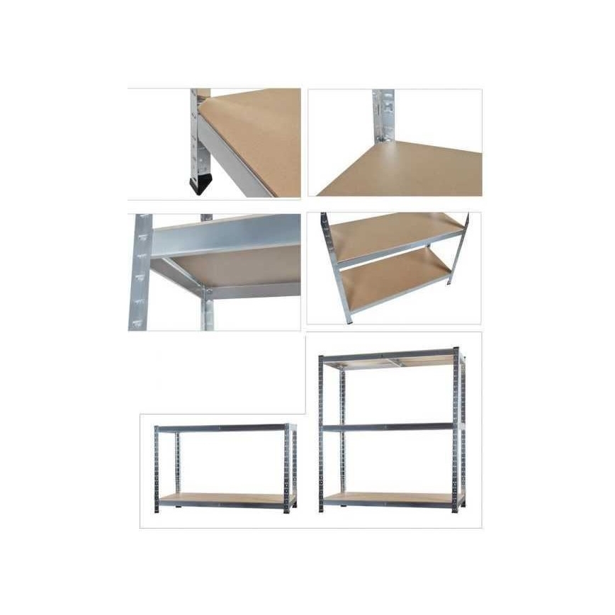 Scaffale da magazzino 180x90x40 cm