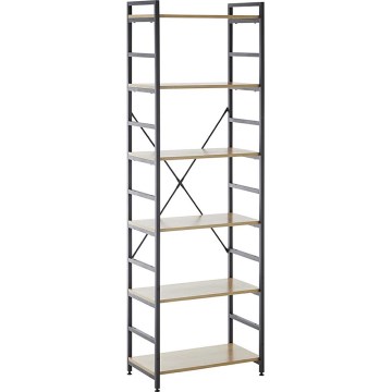 Scaffale MEDDIE in rovere