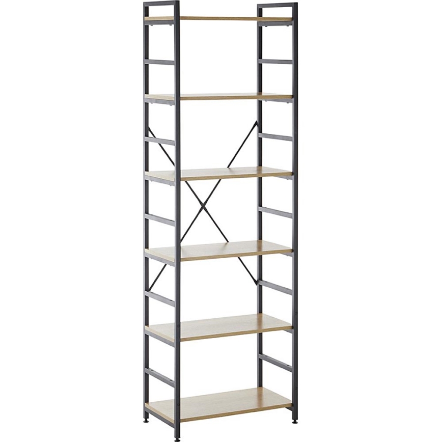 Scaffale MEDDIE in rovere