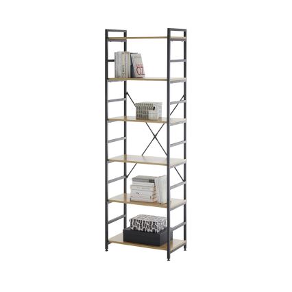 Scaffale MEDDIE in rovere